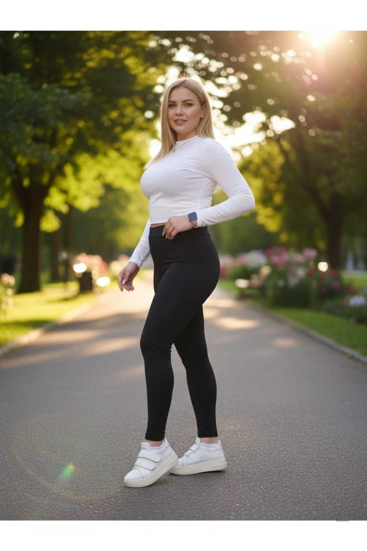 Kadın Büyük Beden BATTAL Toparlayıcı Yüksek Bel Premium kumaş Tayt